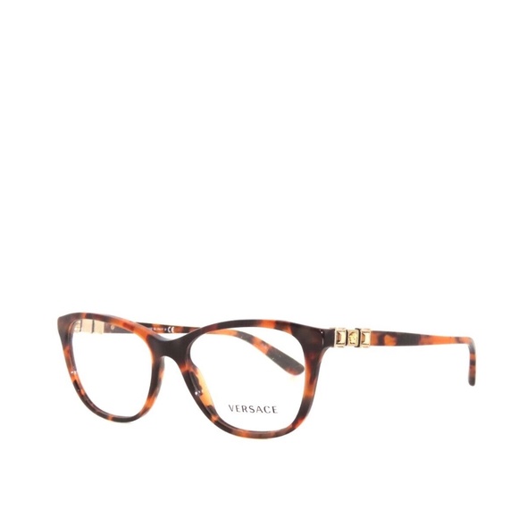 Versace Frame 3213-B 3213 944 52 Havana Eyeglasses VE3213-B